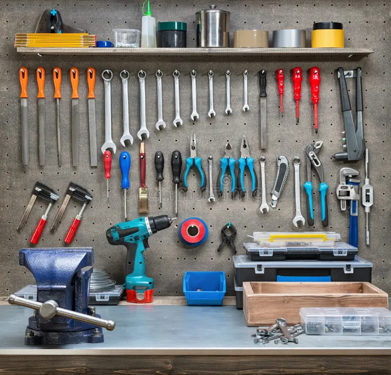 workshop-scene-tools-table-board-47355049